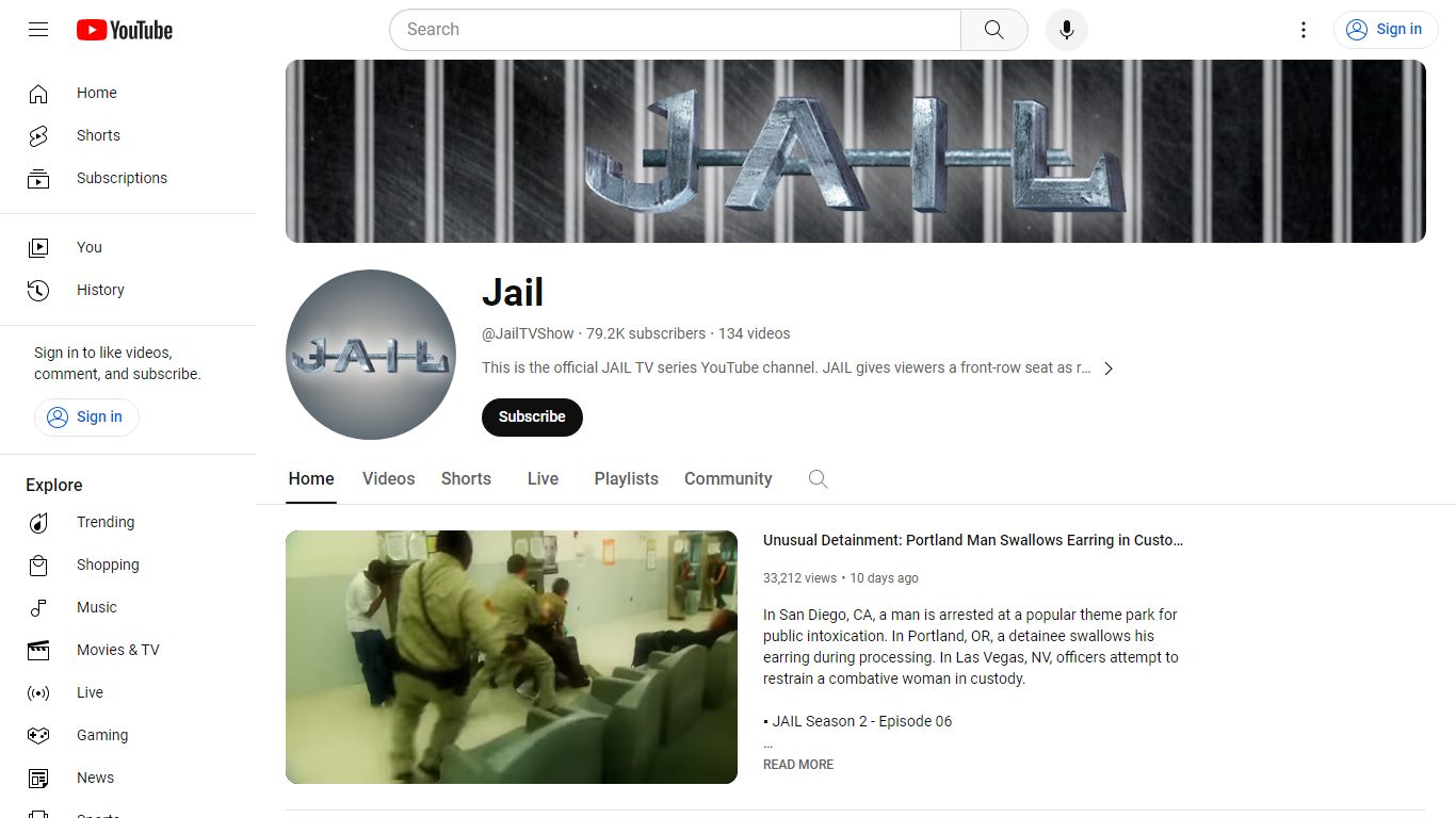 Jail - YouTube
